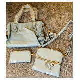 Leather Purse Set
