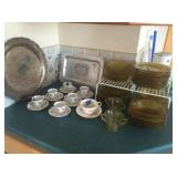 Depression Glass Dish Set