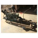 1937 Pontiac Engine & Transmission - 6 cylinder - manual