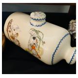 Antique Painted Foot Warmer