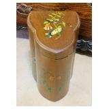 Vintage Painted Wooden Box