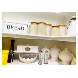 Stoneware Cannisters