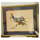 Vintage Embroidered Art