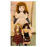 Bisque / Porcelain Dolls