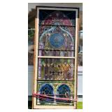 Antique Catholic Stained glass Door