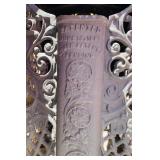 Closeup Antique Fireplace