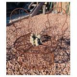 Metal Patio Chairs / Table