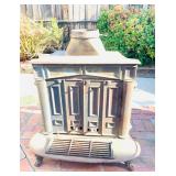 Antique Cast Iron Wood Burning Stove
