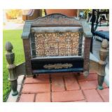 Antique Case Iron Fireplace