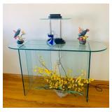 Glass Entry Table