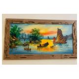 MCM Tang Ping Oil Painting