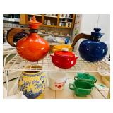 MCM Fiestaware Teapots