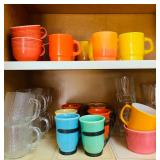 Vintage Fiestaware Mugs
