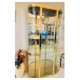 Brass Display Cabinet