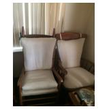 Two rocking chairs