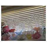 Brilliant Cut Glass & Colored Crystal