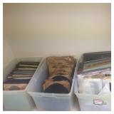 Vintage Victrola & Record Albums