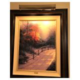 First Snow - Kinkade
