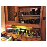 Large vintage camera collection