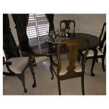 Dining table with 5 chairs