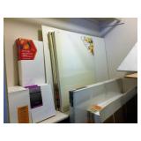 Various size stretched canvas