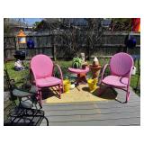 Vintage metal Patio Chairs