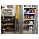 Frigidaire AC. Metal storage cabinets