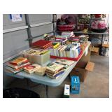 Books, books, books.