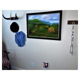 wall hook to practice knot tying.