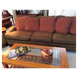 cut glass top coffee table