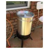 Turkey fryer.