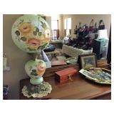 Vintage Gone with the Wind lamp