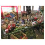 Lots of Christmas plus gift bags and wrapping paper