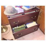 Nice large wooden file cabinet