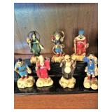 vintage celluloid japanese Gods of Good Fortune
