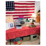 48 star USA flag.  retired in 1959.