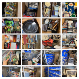 40 Years Of Storage & Tools, Games, Toys, Quilting & More!
