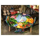 Childs table and 2 chairs