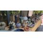 It's a Zoe TeBeau Estate Sale in Claremont. Includes the studio of Takao Tomono MCM pottery!