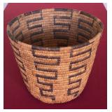 Papago Native American basket 8.5x11" 
