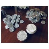 US silver coins