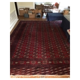 Persian Bohkara carpet c.1960 15x12ft