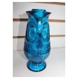 VTG Viking Glass Owl Fairy Lamp VTG Viking Glass Owl Fairy Lamp