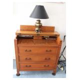 Vintage Mid-Century Butler's Secretary Vintage Mid-Century Butler's Secretary