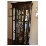 Great Size Mirrored Curio Cabinet Great Size Mirrored Curio Cabinet