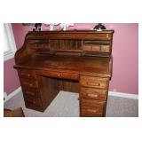 Nice Shape Roll Top Desk