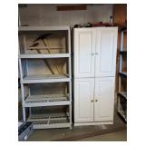 Cabinet and shelves for sale