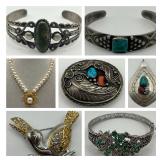 Jewelry Galore- Gems, Gold, Silver, and MORE!  Bidding ends 12/5