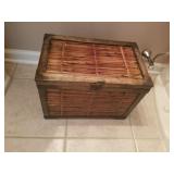 WICKER CHEST