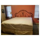 KING BED AND MATTRESS